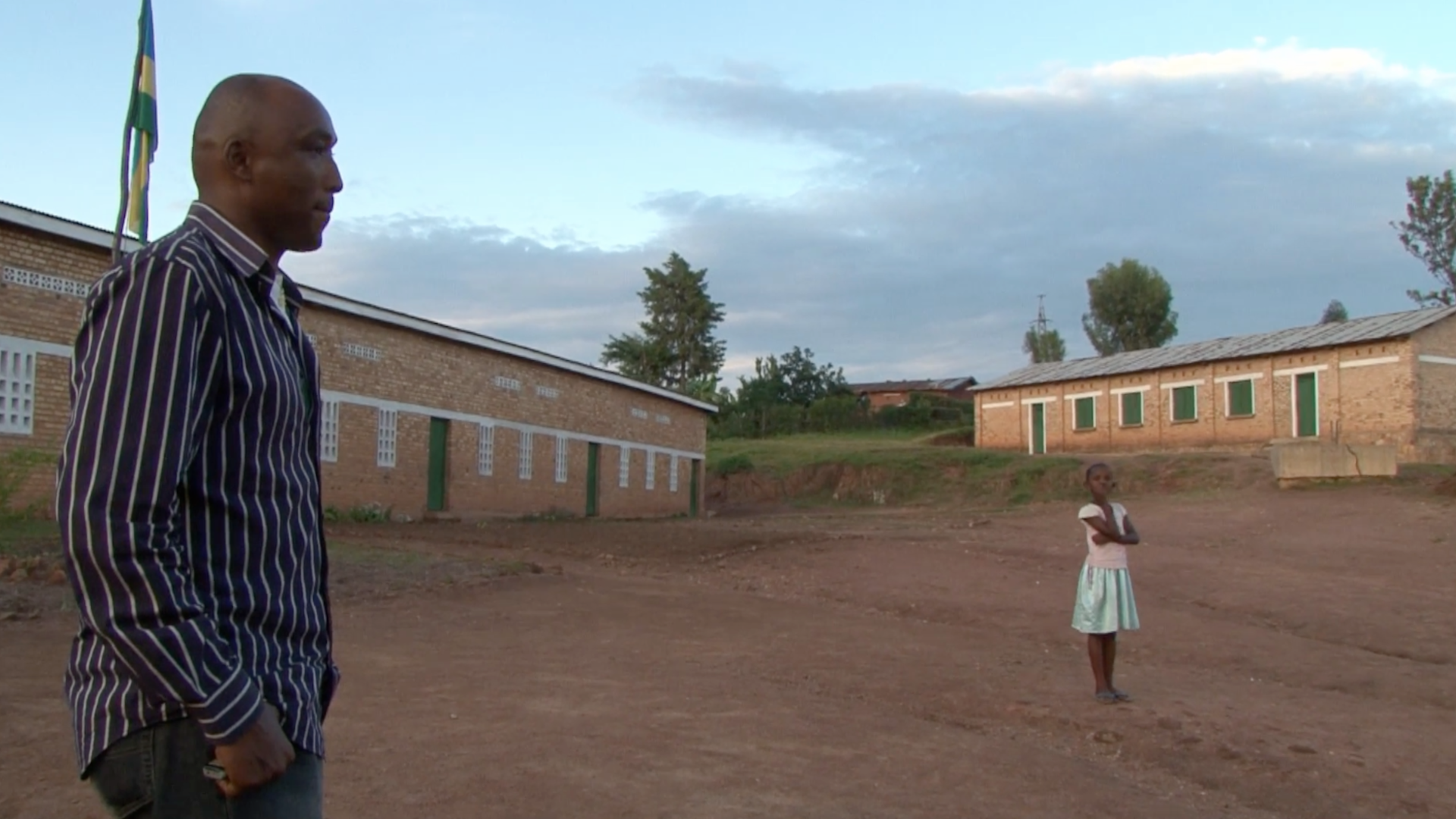 Thierry in his primary School