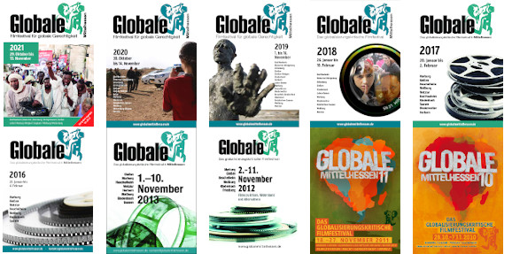 Collage aller Programmhefte